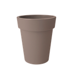 green basics top planter high 35cm taupe
